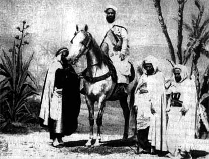 Der Emir der wiedertand gegen die Franzosen