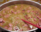 Linsensuppe mit Merghez